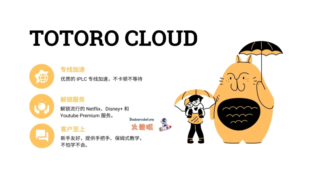 Totoro Cloud 龙猫云机场官网