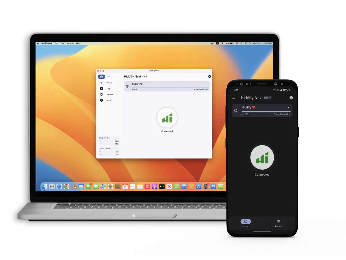 sing-box 套壳软件 Hidiffy:支持多平台 sing-box 套壳软件 Hidiffy:支持多平台